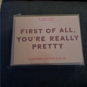 ban.do cards set nwt Complimentary Greeting Cards set of ten